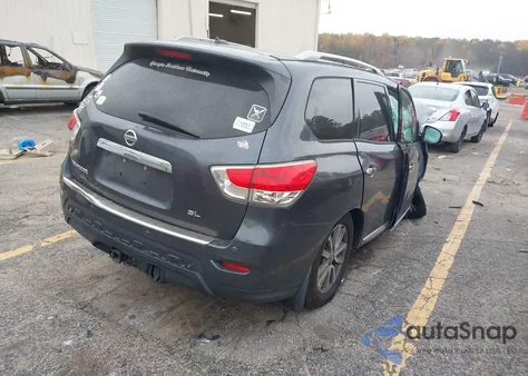 2014 Nissan Pathfinder Sl z USA, uszkodzony, nr VIN 5N1AR2MN1EC687888
